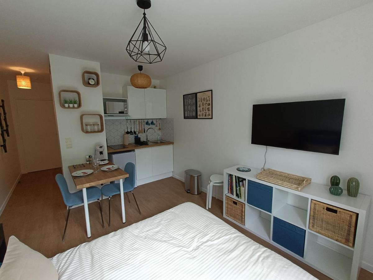 Studio Cosy Neuf + Lit Bebe A 4 Minutes Rer A Montévrain Exteriör bild